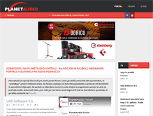 Tablet Screenshot of planetaudio.si